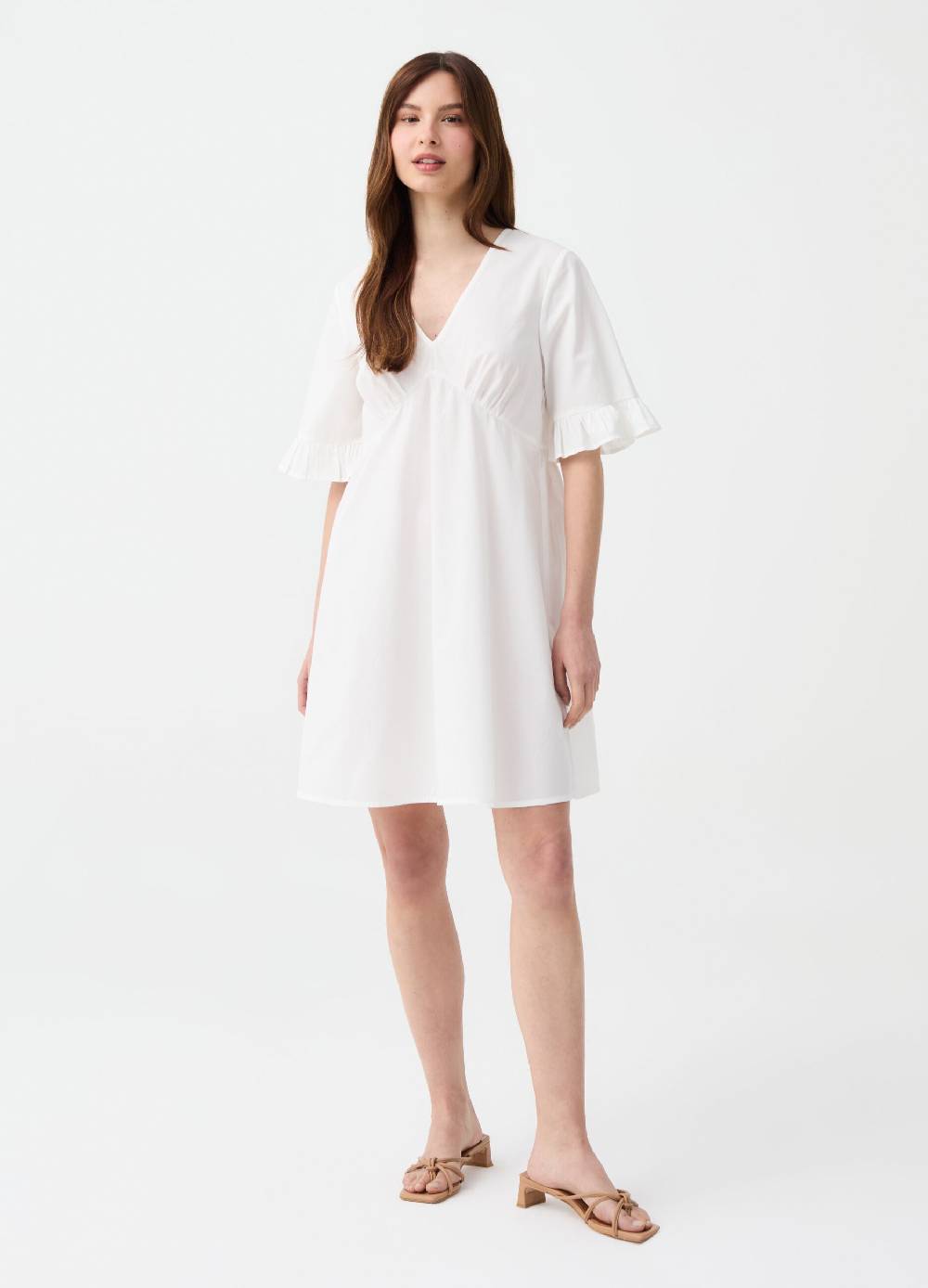 Ovs Vestito corto maniche con volant