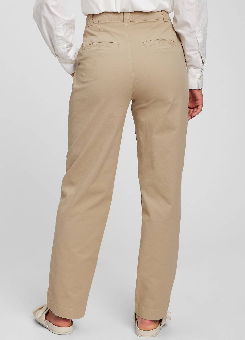 Ovs Pantaloni straight fit tinta unita In Vendita