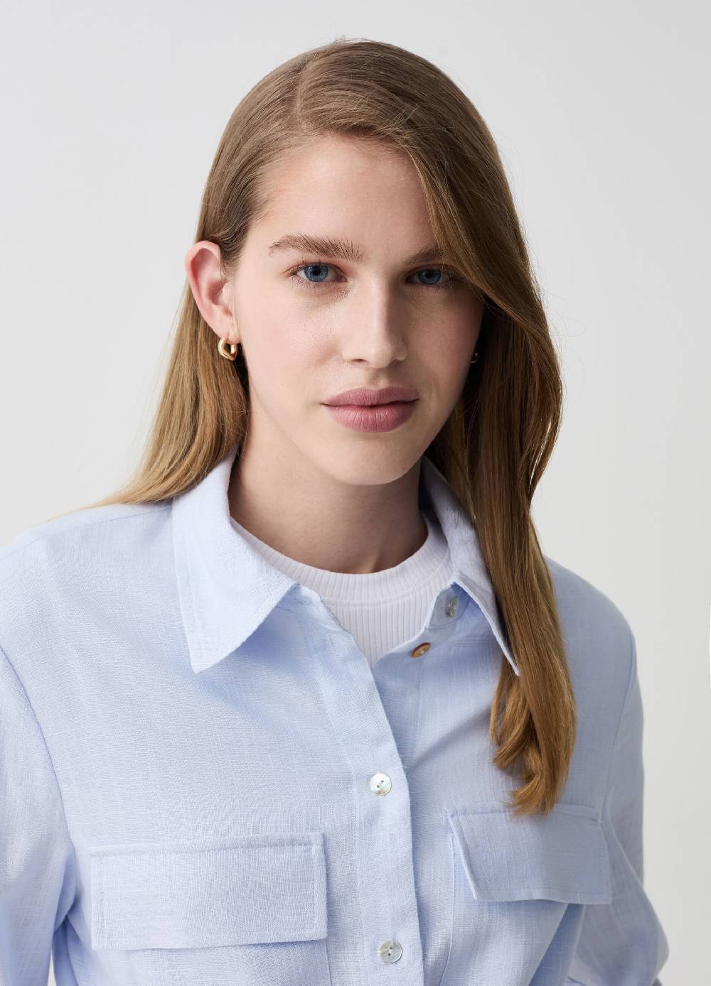 Ovs Camicia cropped con nodo Hotsell