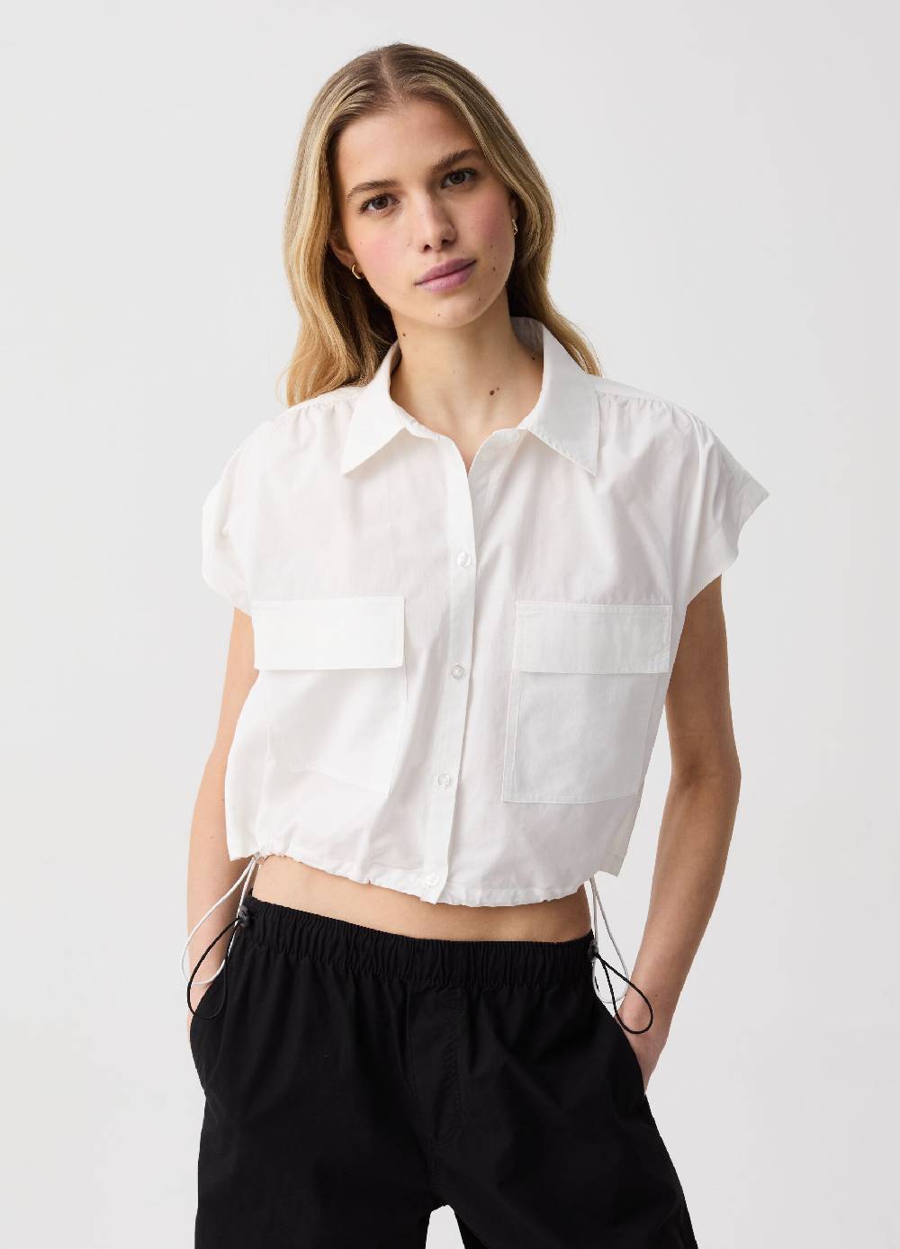 Ovs Camicia in popeline con tasche Negozio