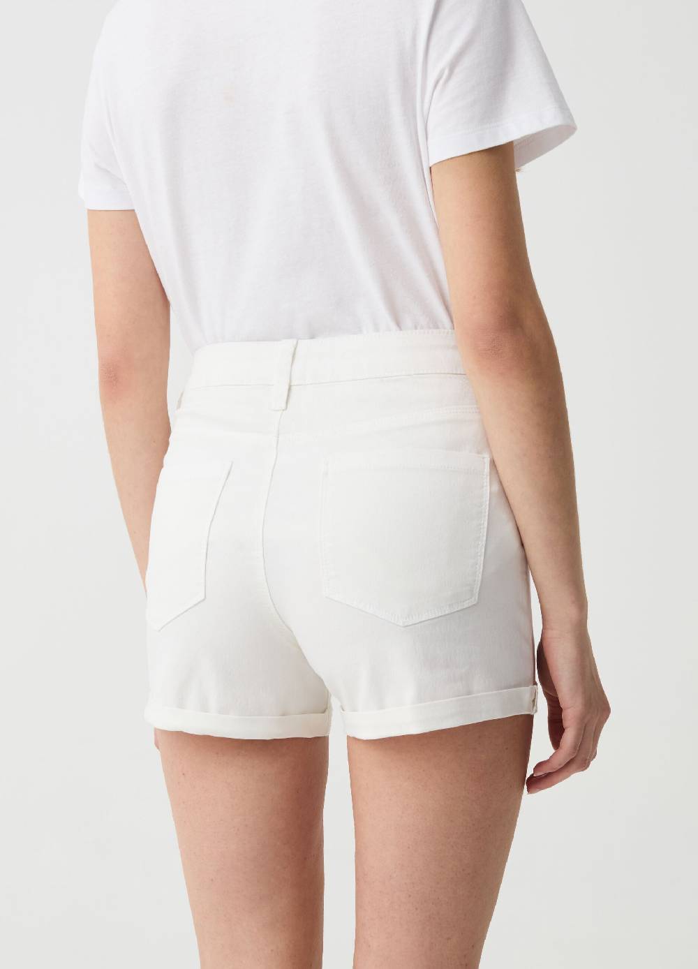 Ovs Shorts in denim con risvolti Negozio online di fabbrica