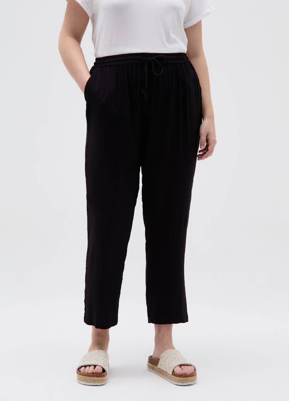 Ovs Joggers crop con coulisse Curvy Offerta natalizia