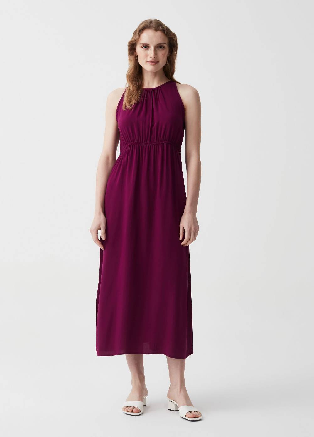 Ovs Vestito lungo in viscosa con scollo halter Offerta San Valentino
