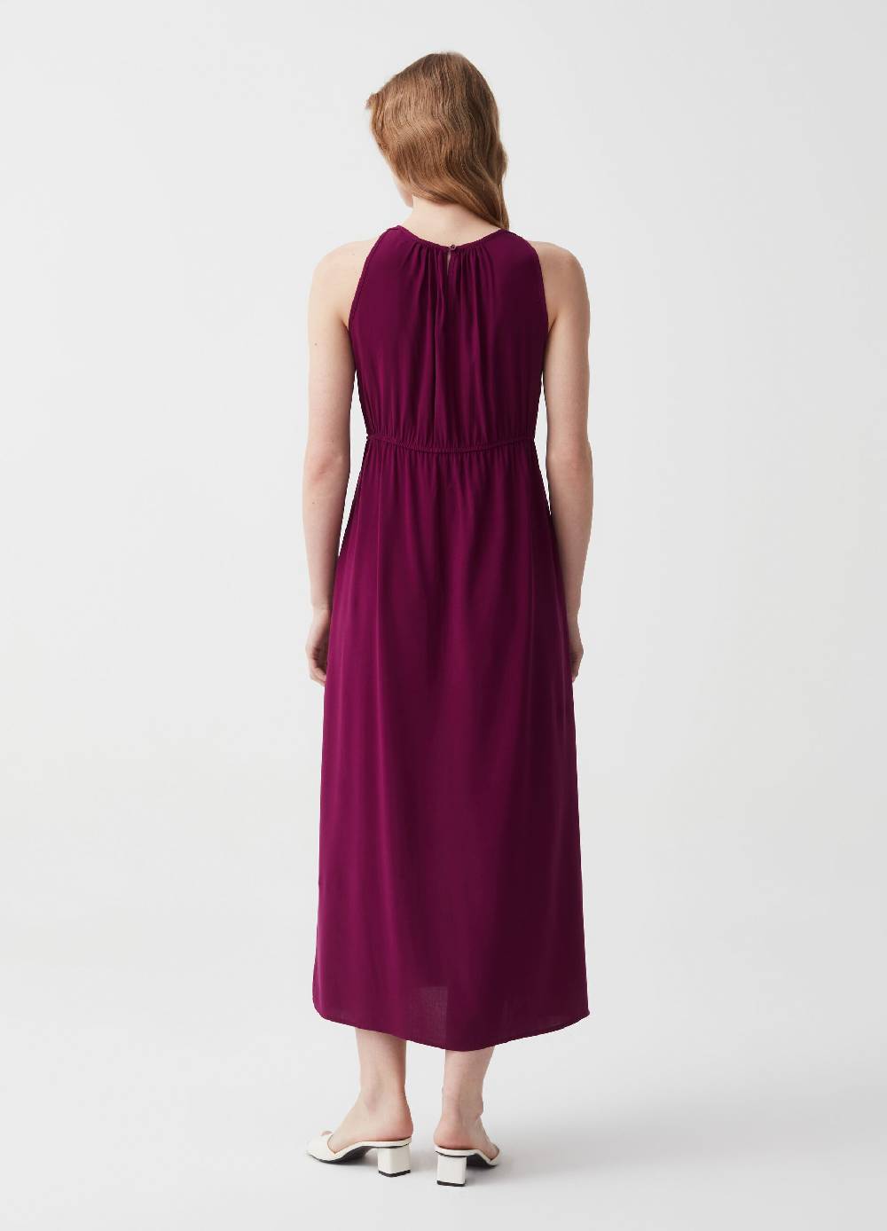 Ovs Vestito lungo in viscosa con scollo halter Offerta San Valentino
