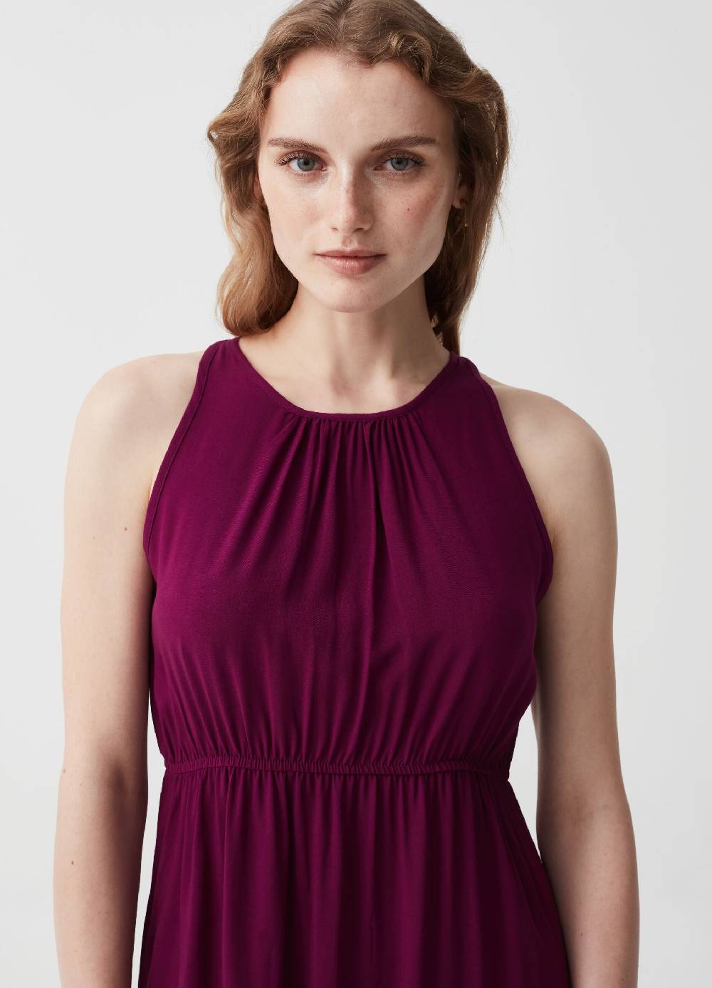 Ovs Vestito lungo in viscosa con scollo halter Offerta San Valentino