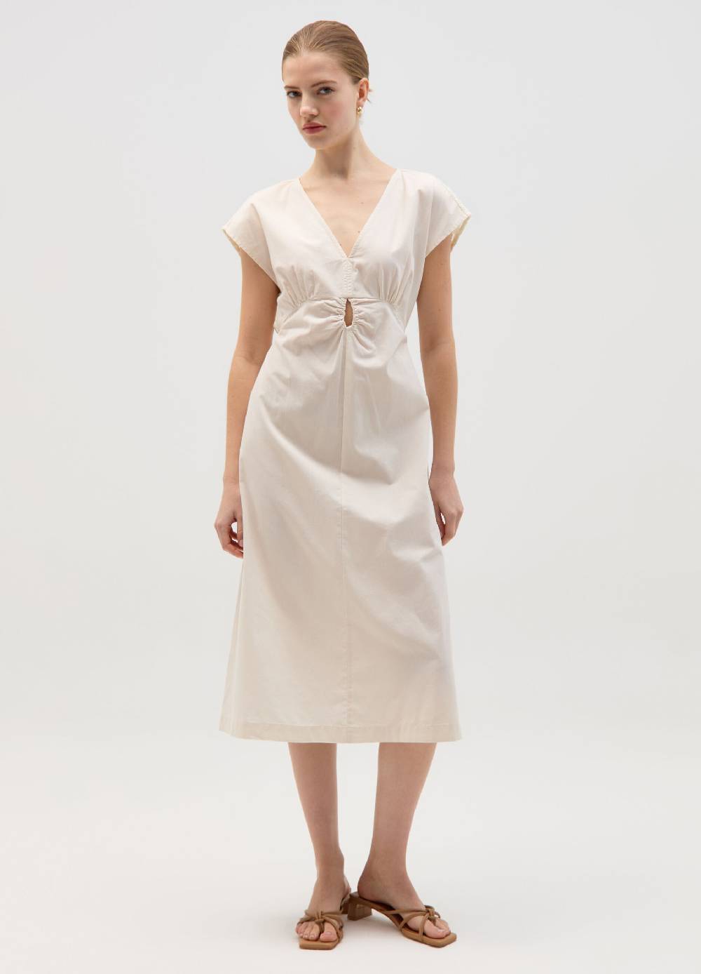 Ovs Vestito midi con dettaglio cut out Online Outlet