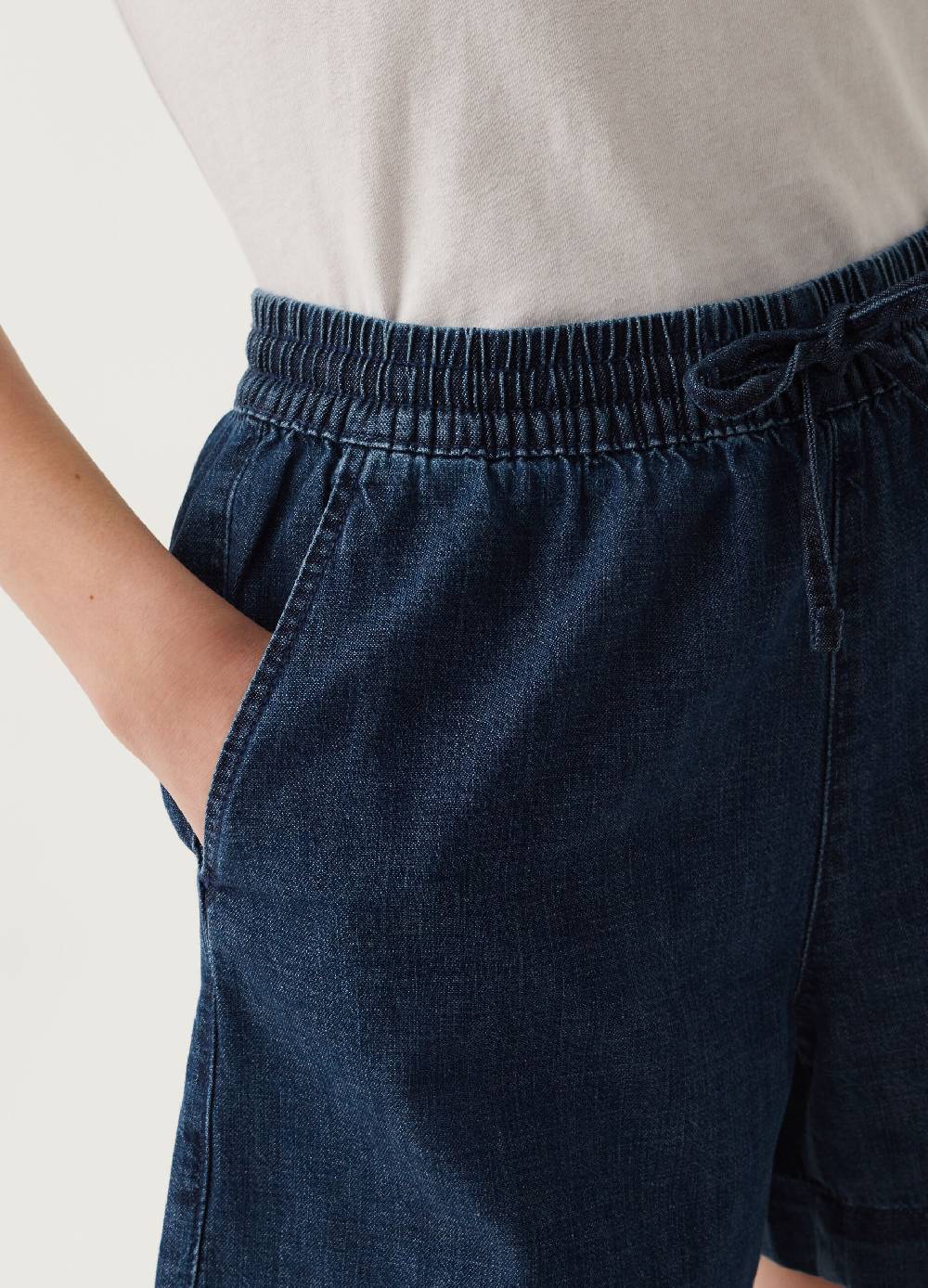 Ovs Shorts in denim con coulisse Offerte giornaliere