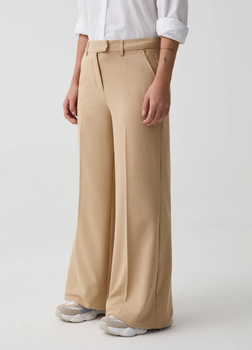 Ovs Pantalone sartoriale wide leg Rilascio limitato