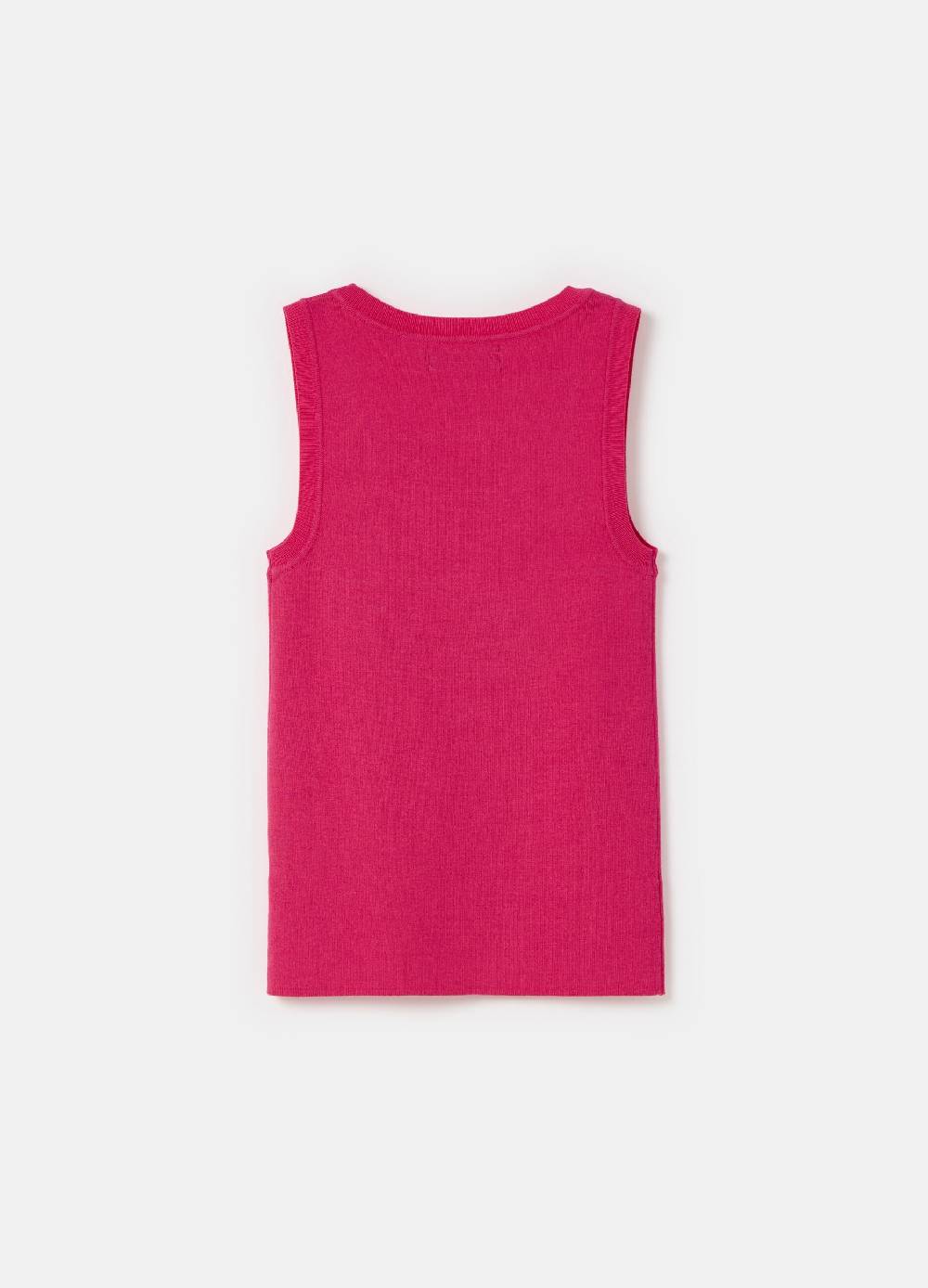 Ovs Tank top a costine con scollo rotondo Latest stili