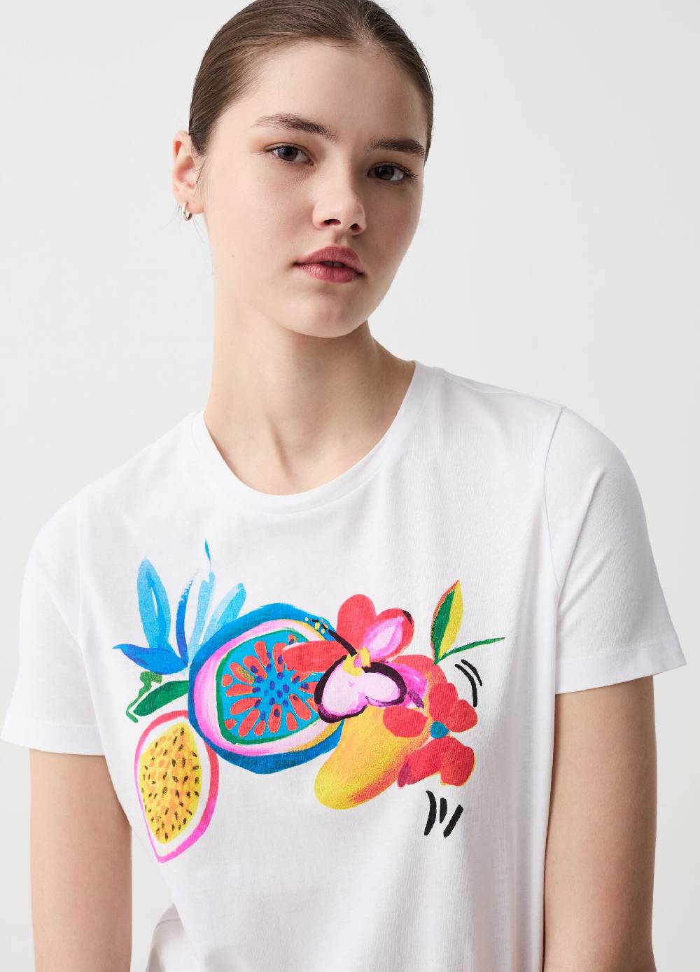 Ovs T-shirt con illustrazione grafica by Magda Azab In vendita