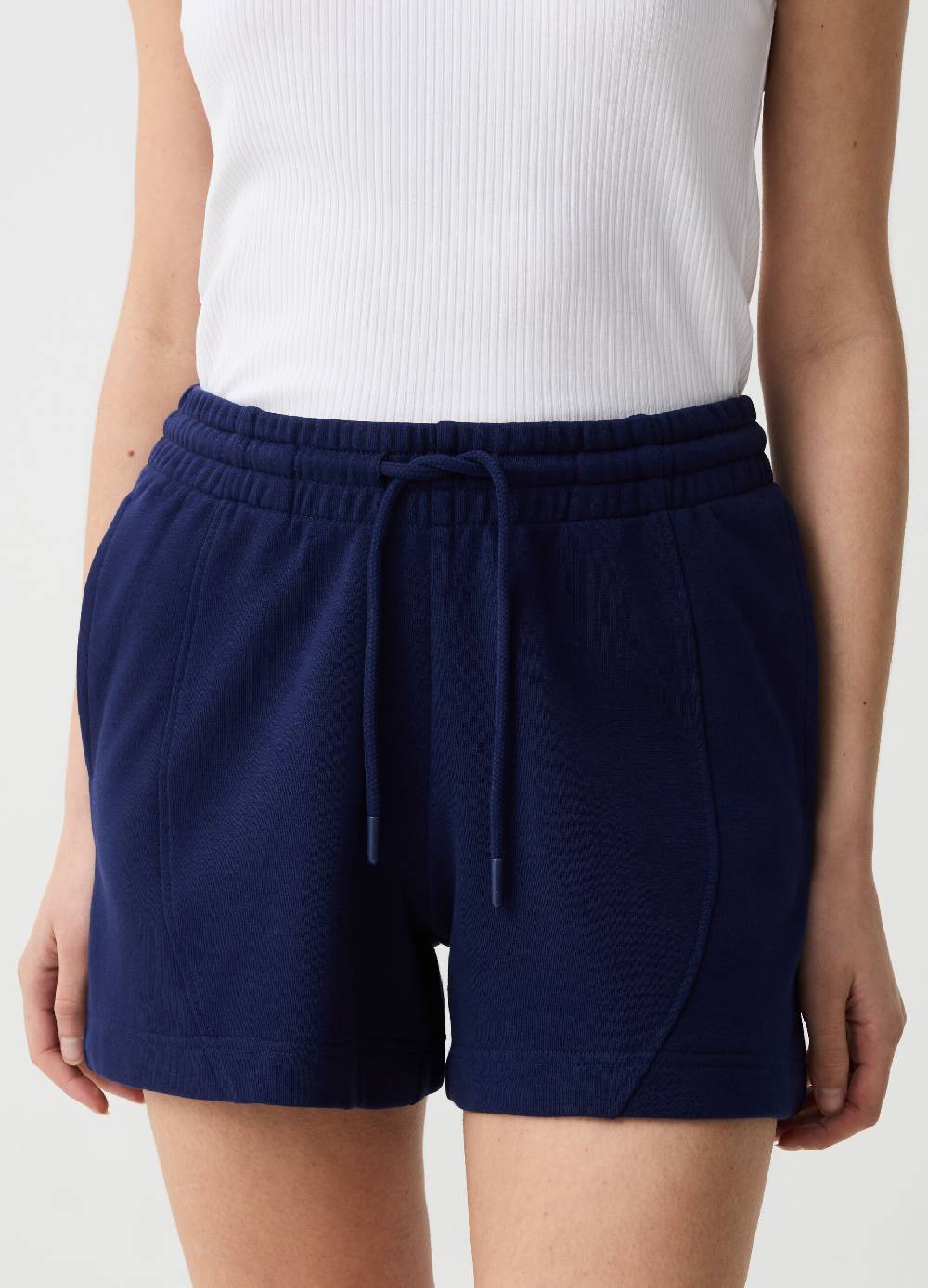 Ovs Shorts Essential con cuciture in rilievo In Linea