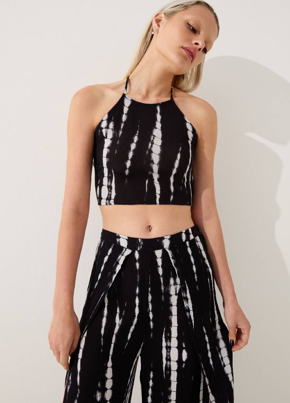 Ovs Crop top copri costume Tie Dye Nuovo