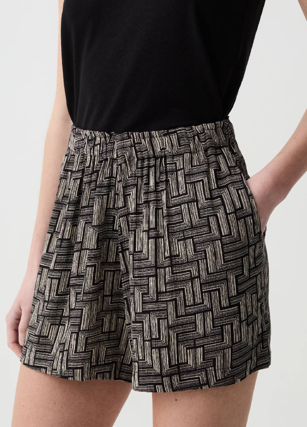 Ovs Shorts in viscosa Spedizione Gratuita