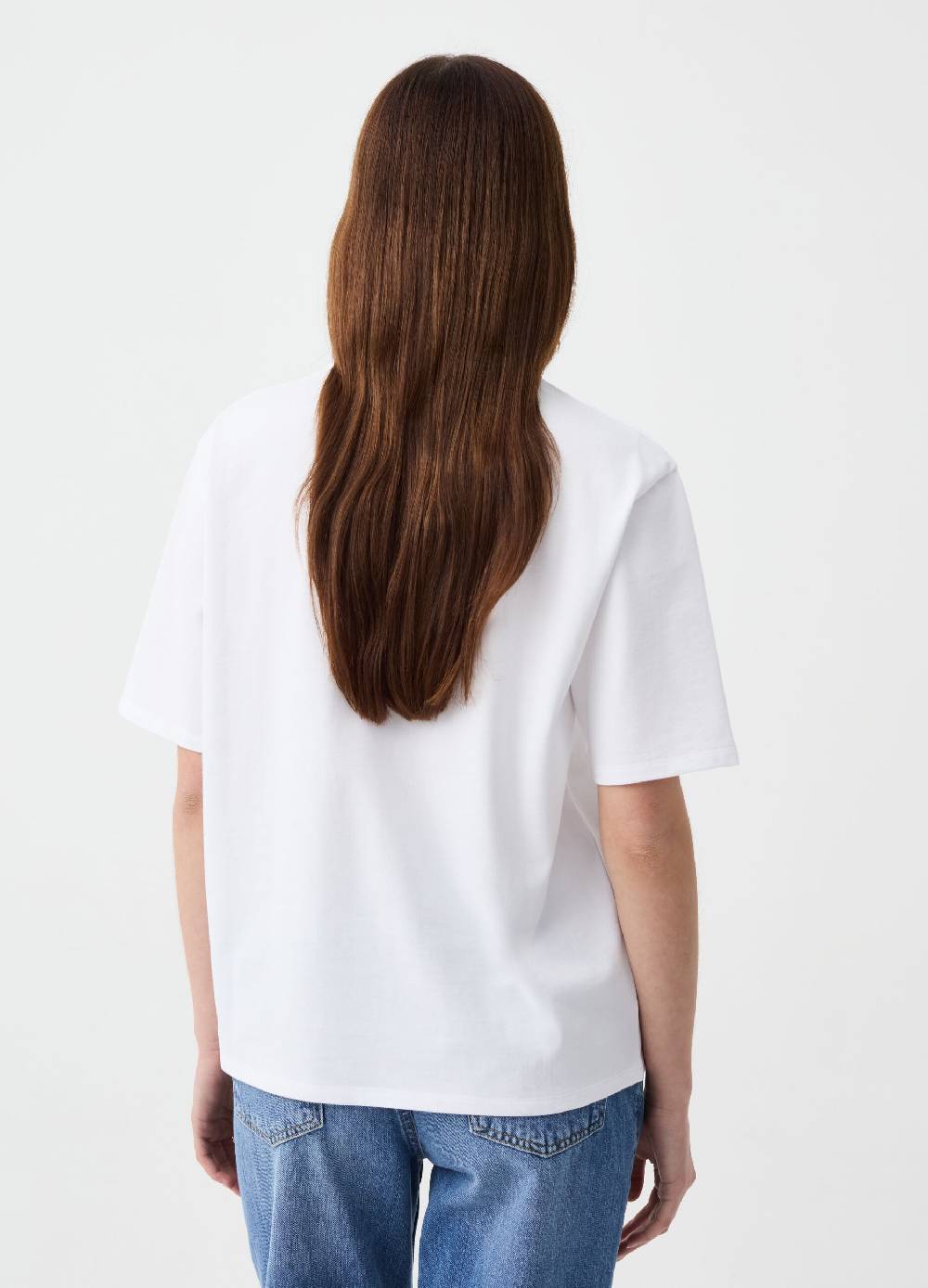 Ovs T-shirt girocollo con dettagli cut out Acquista Ora