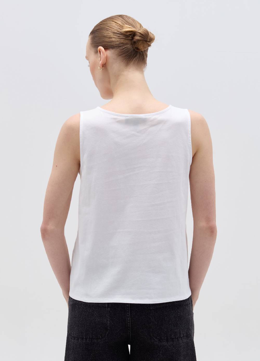 Ovs Tank top in cotone con ricamo floreale Shopping Online
