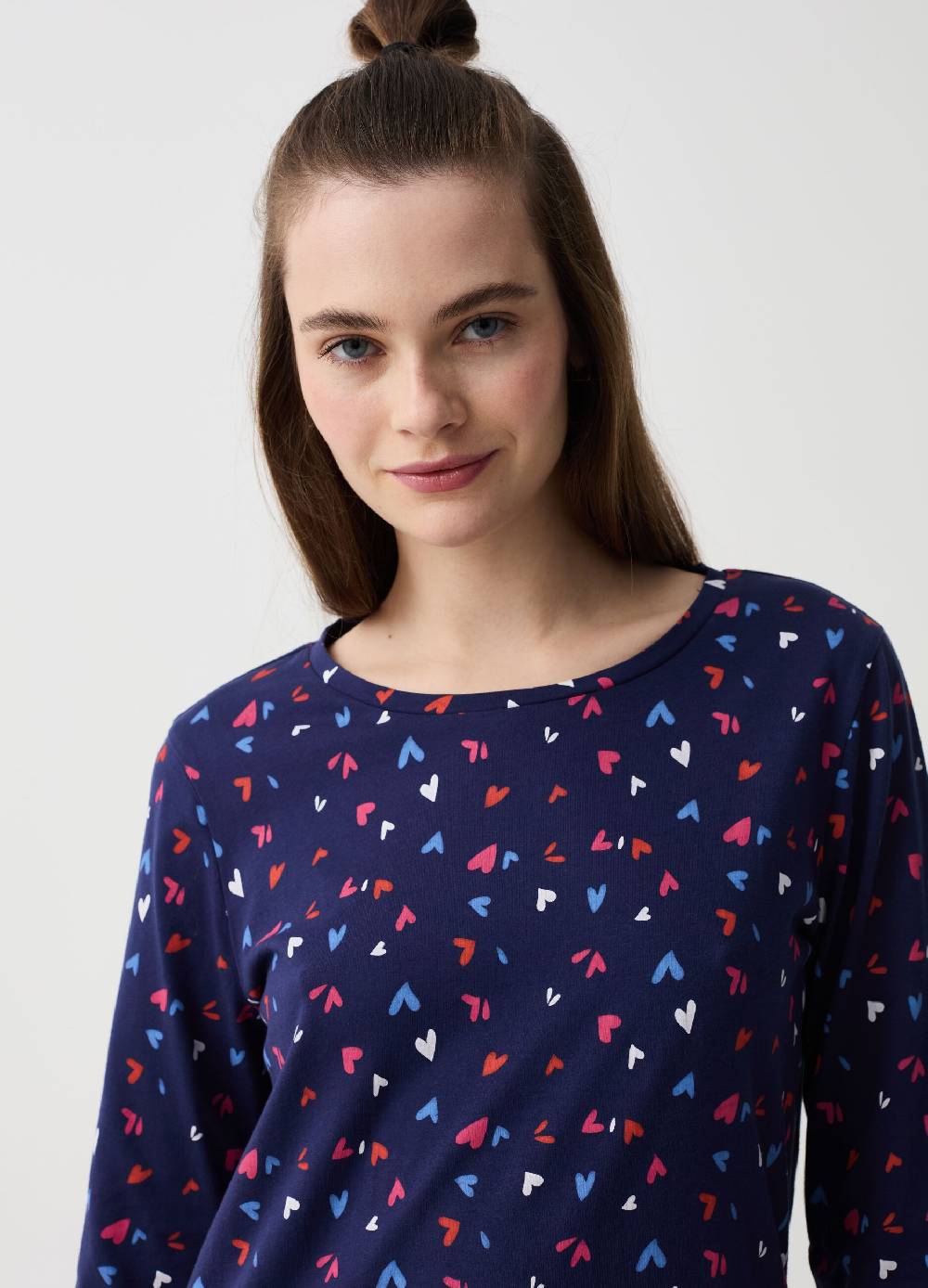 Ovs Camicia da notte con stampa cuori Affare Del Giorno