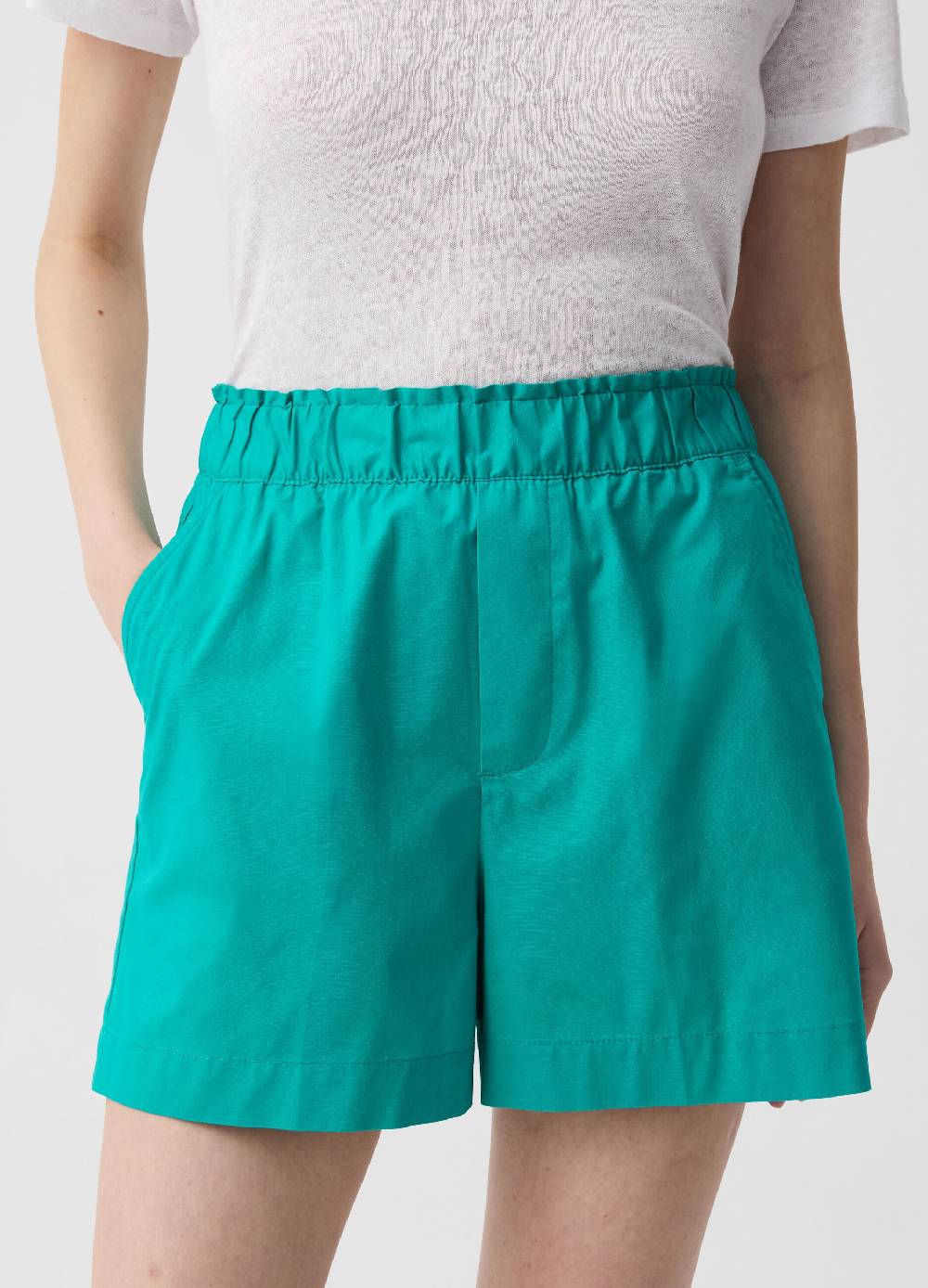 Ovs Shorts pull on in cotone stretch Prezzo Ridotto