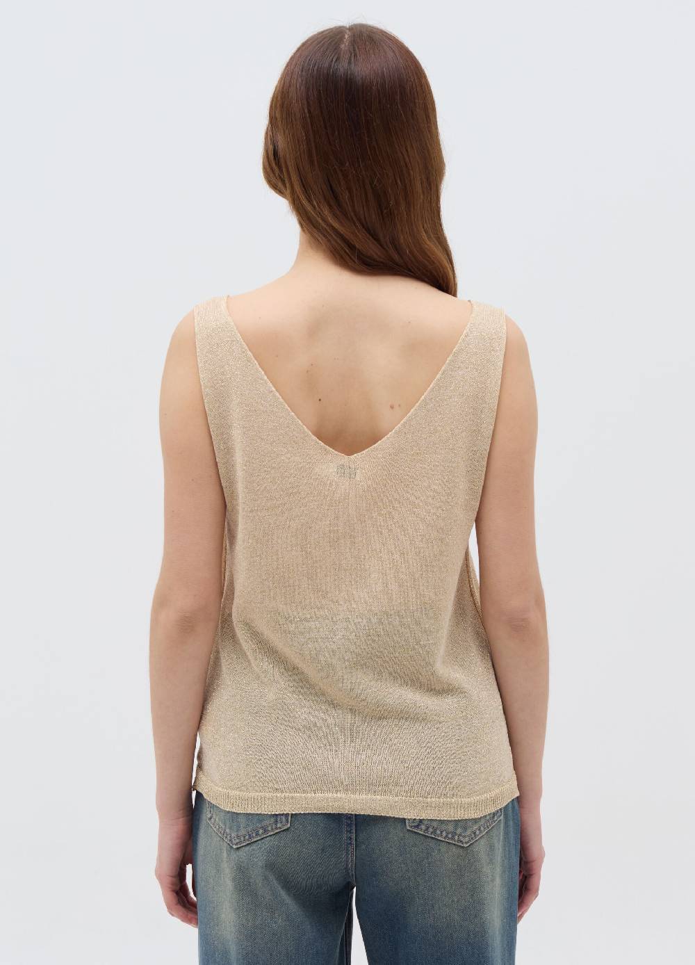 Ovs Tank top in lurex scollo a V Convenienza