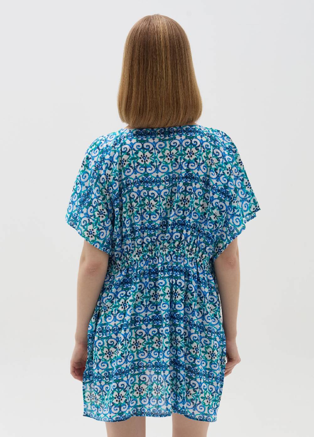 Ovs Poncho copri costume stampa maioliche In Vendita