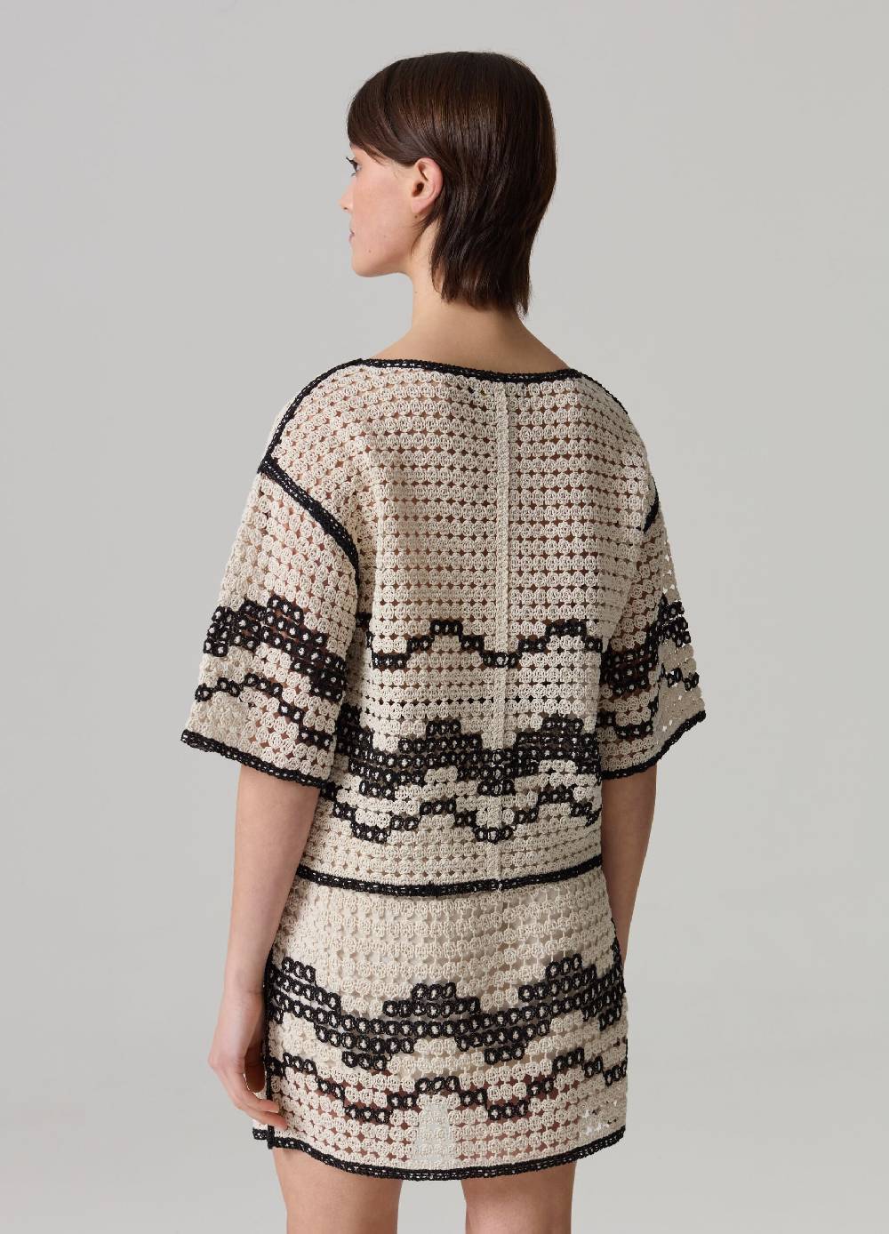 Ovs Maglia crochet con motivo ondulato Saldi