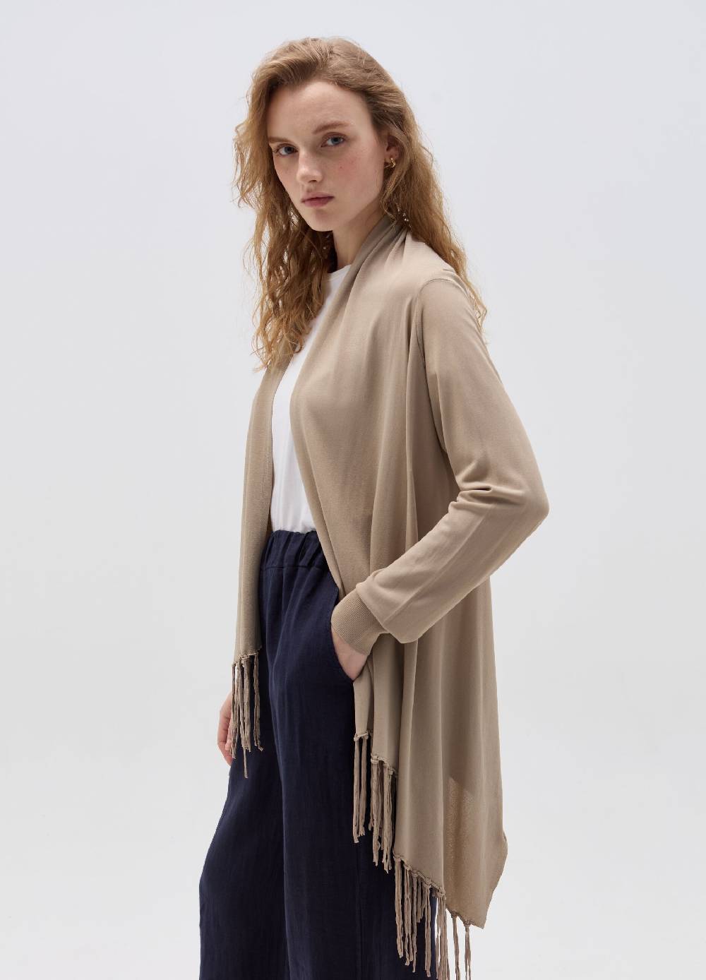 Ovs Cardigan aperto con frange I Più Venduti