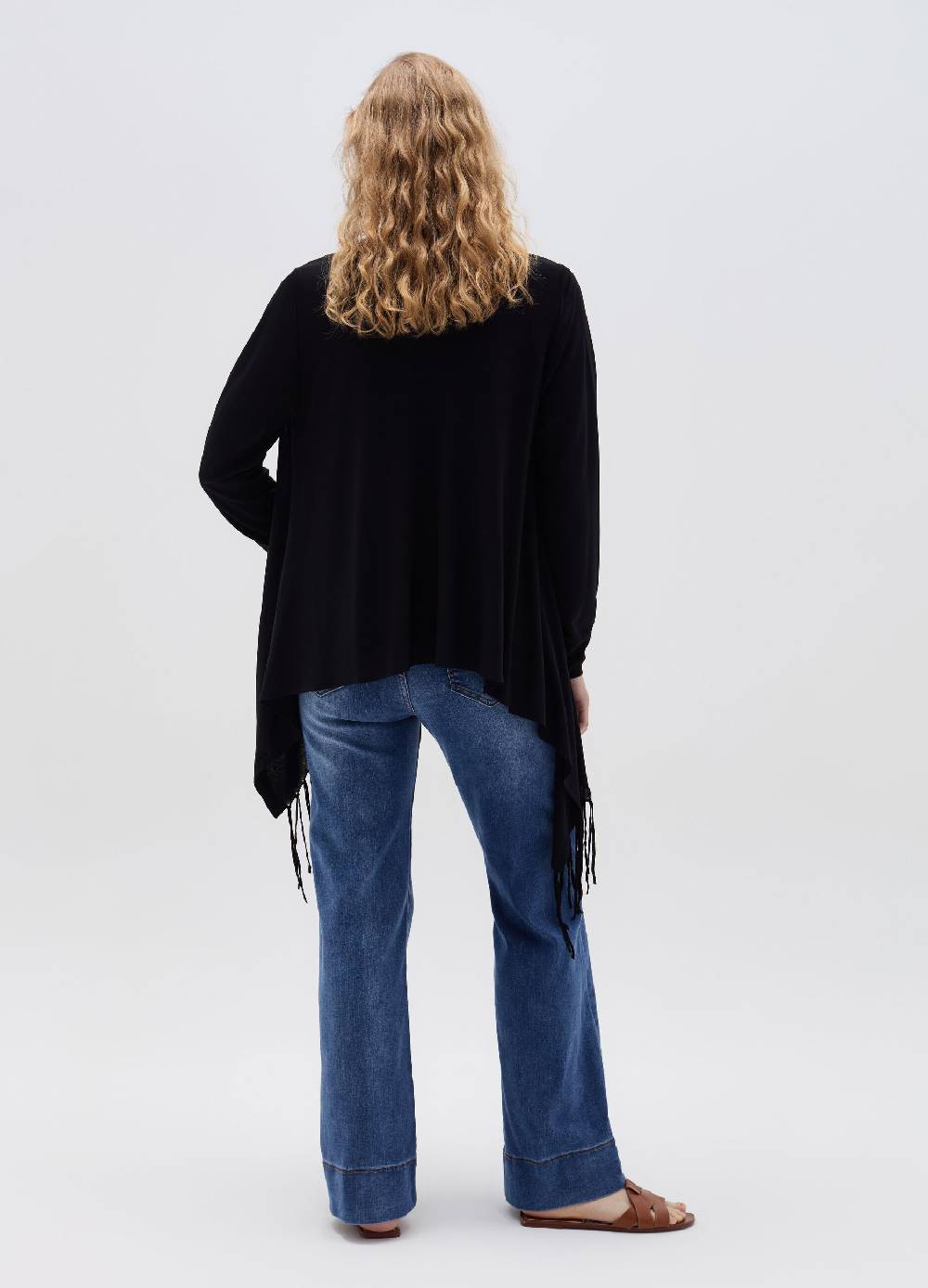 Ovs Cardigan aperto con frange Moda