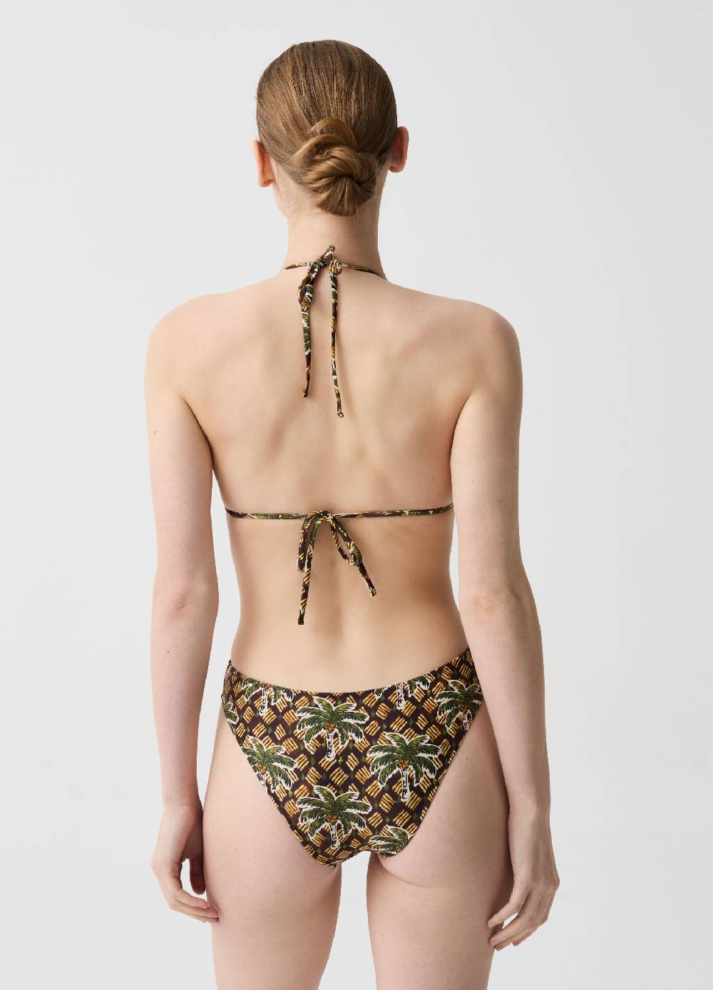 Ovs Costume intero con stampa palme Spedizione gratuita
