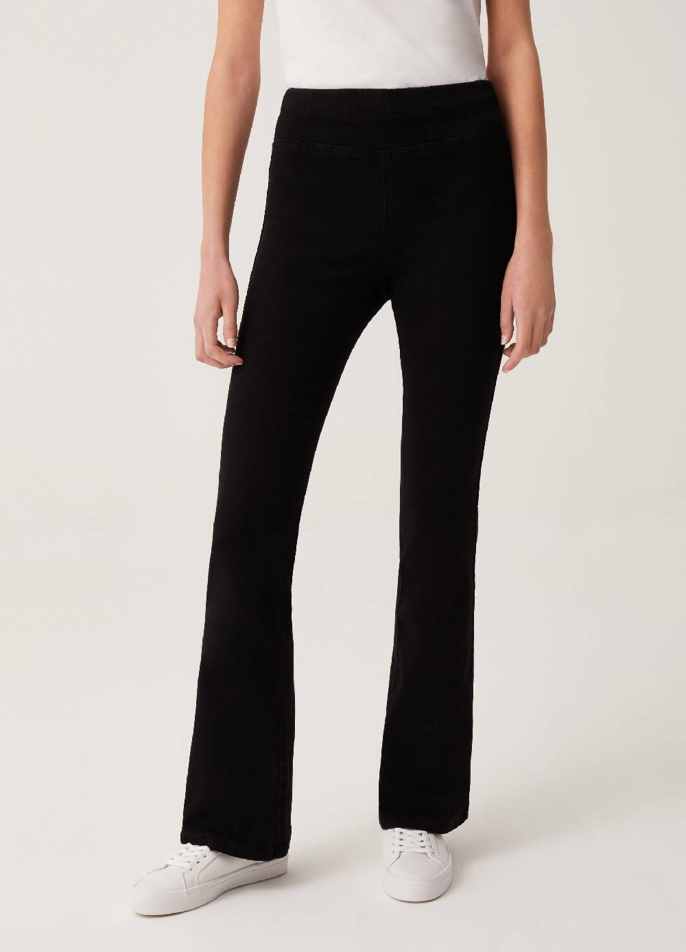 Ovs Jeggings flare fit a vita alta Negozio online di fabbrica