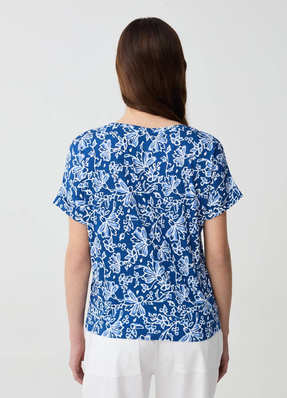 Ovs T-shirt a fiori con maniche a kimono Offerta Pasqua