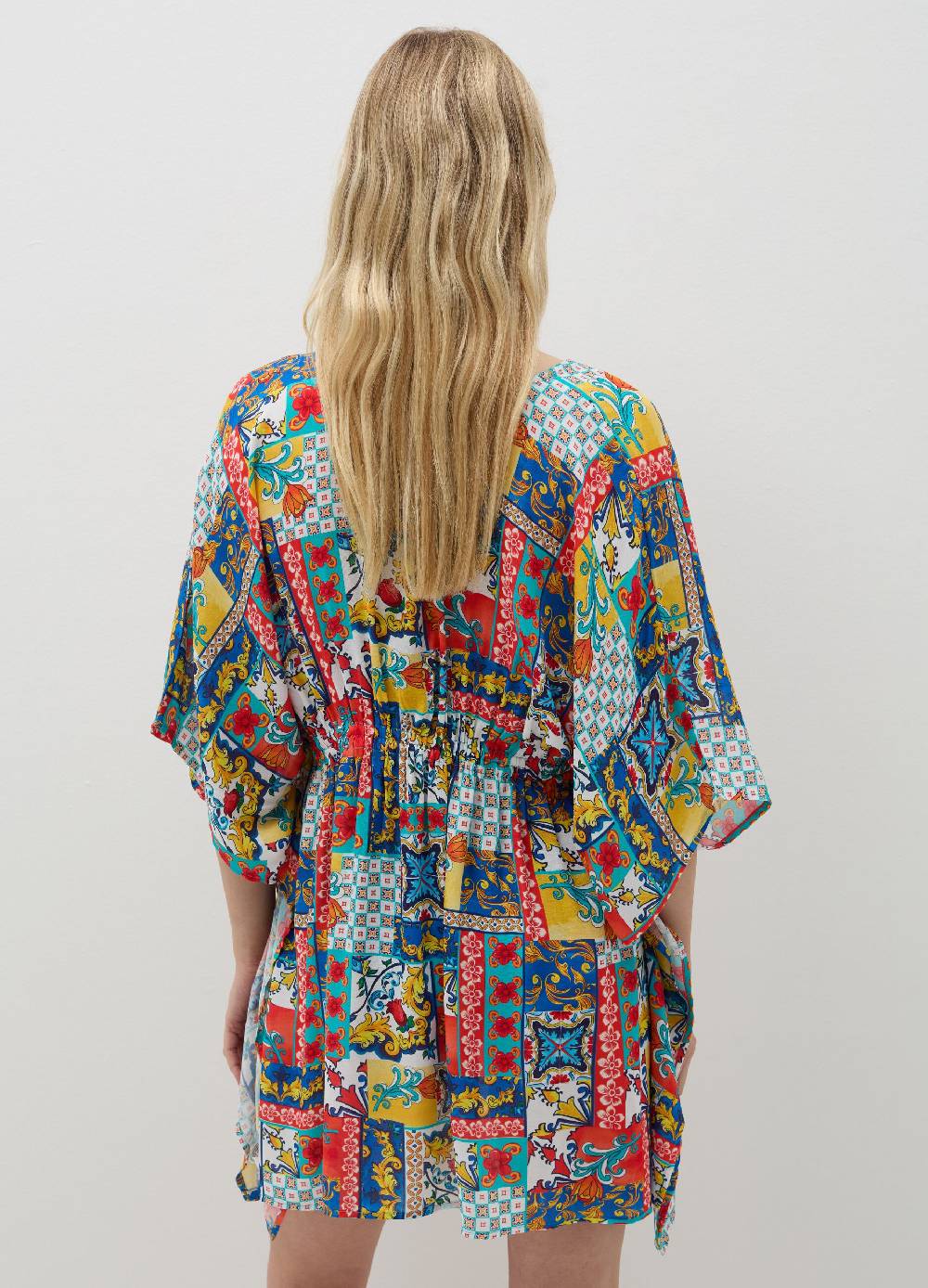 Ovs Poncho copri costume stampa maioliche Liquidazione