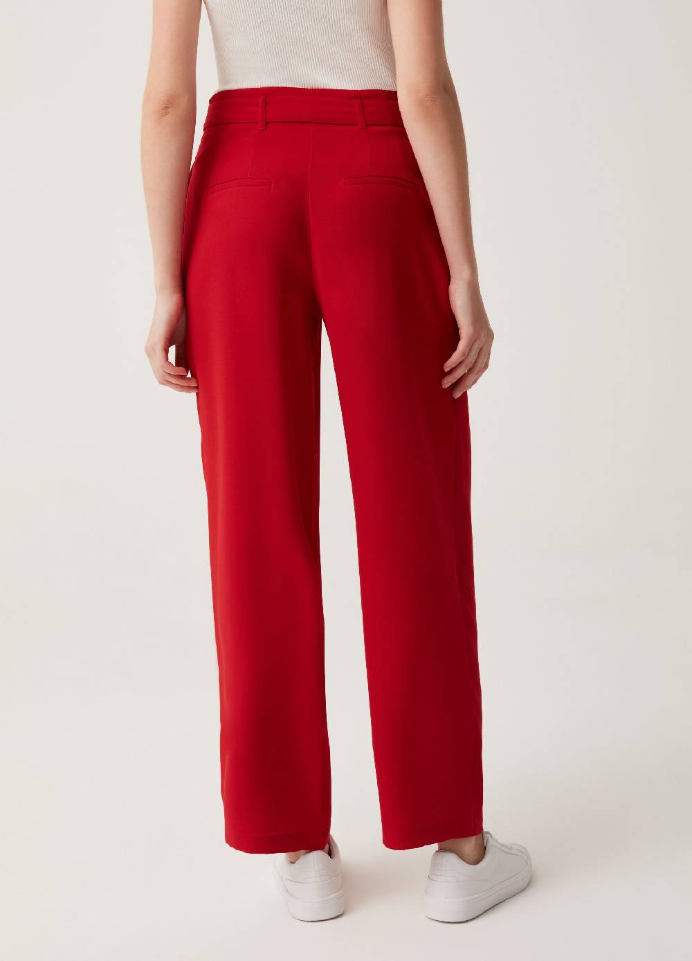 Ovs Pantalone a vita alta con pinces Enormi risparmi
