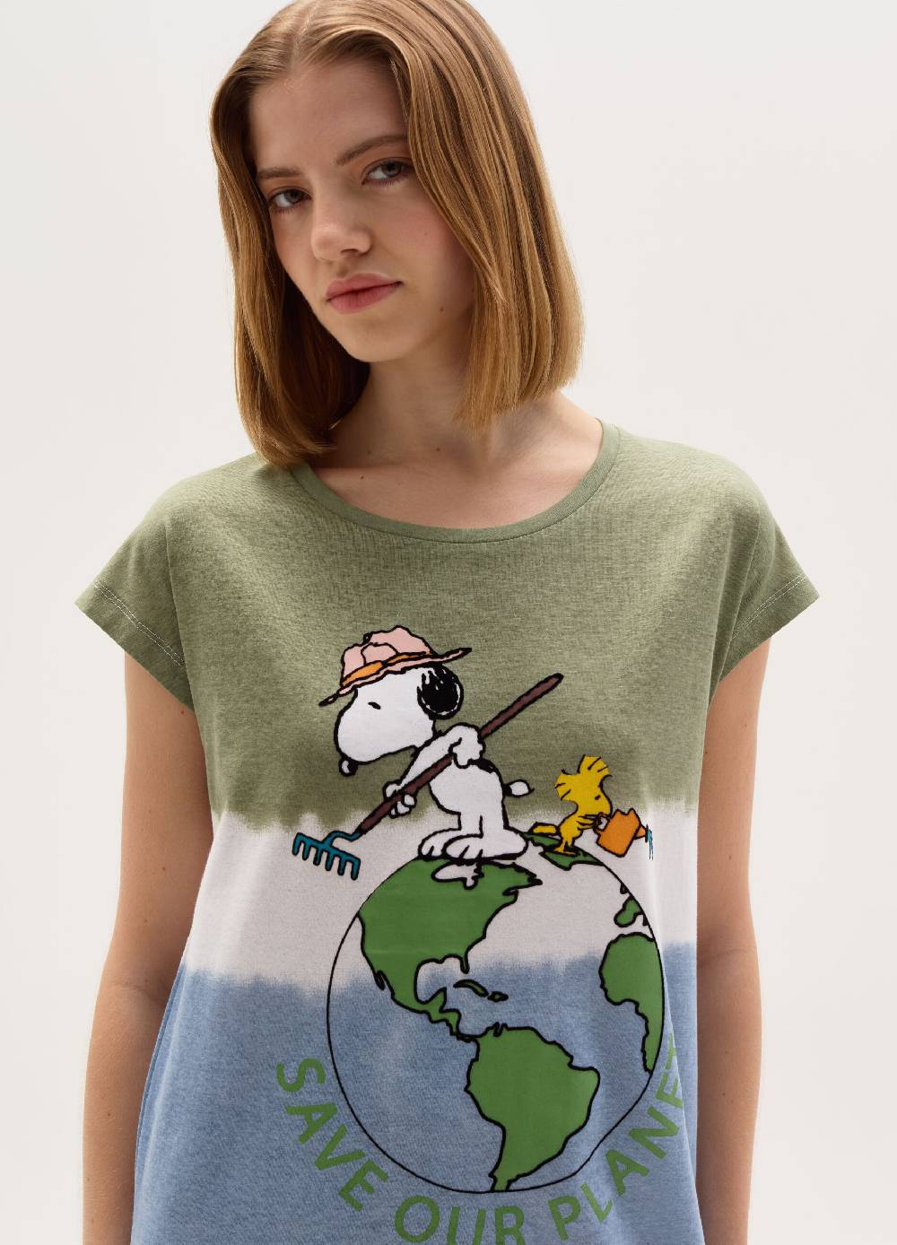 Ovs Camicia da notte con stampa Snoopy Sconti VIP