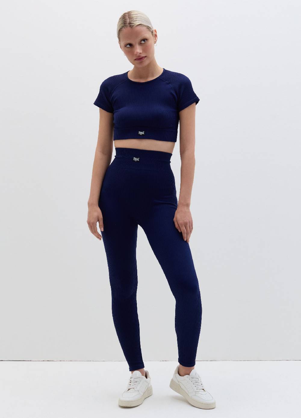 Ovs Leggings a costine con vita alta