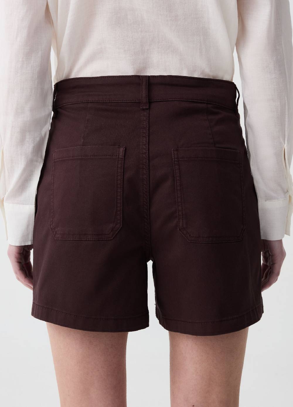 Ovs Shorts in cotone stretch con tasche Ultimi tre giorni