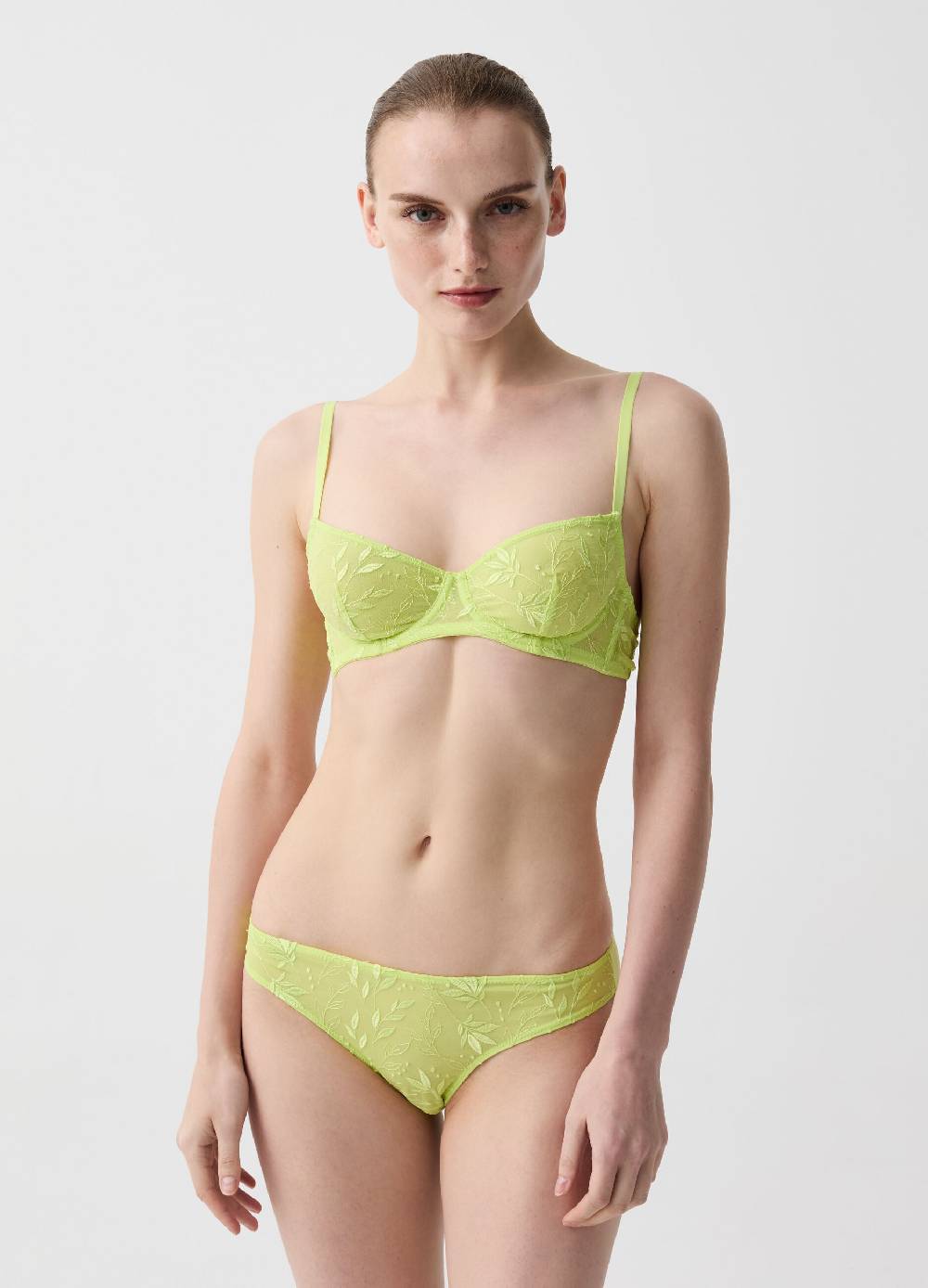Ovs Reggiseno Balconette con ricamo foliage ACQUISTA ORA