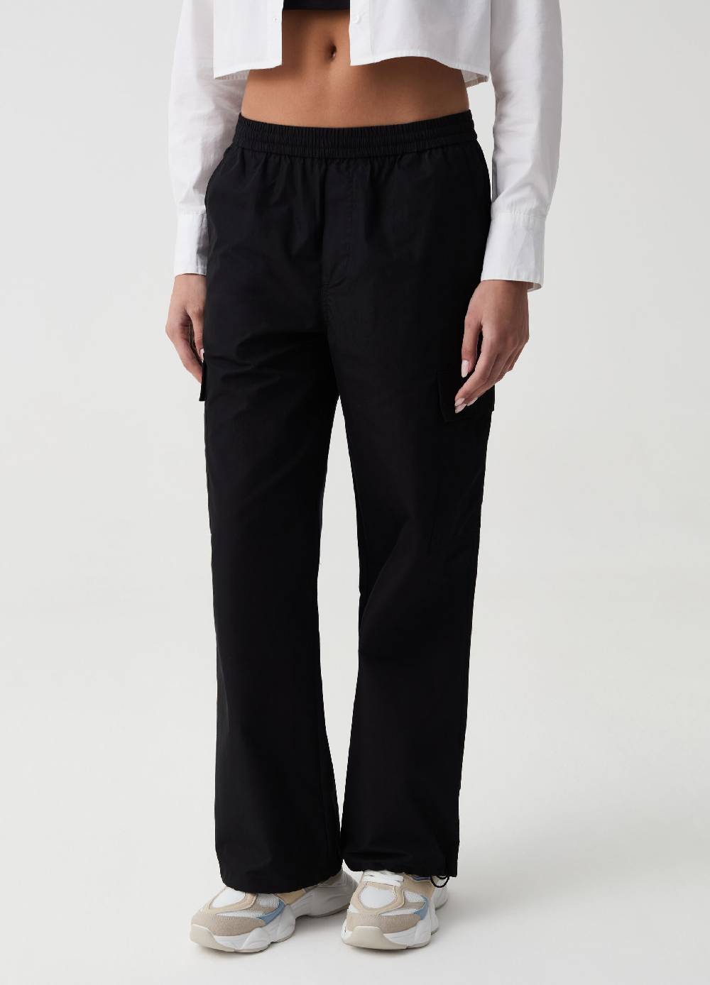 Ovs Pantalone cargo in popeline B.ANGEL X MARE FUORI Fino al 60% di sconto