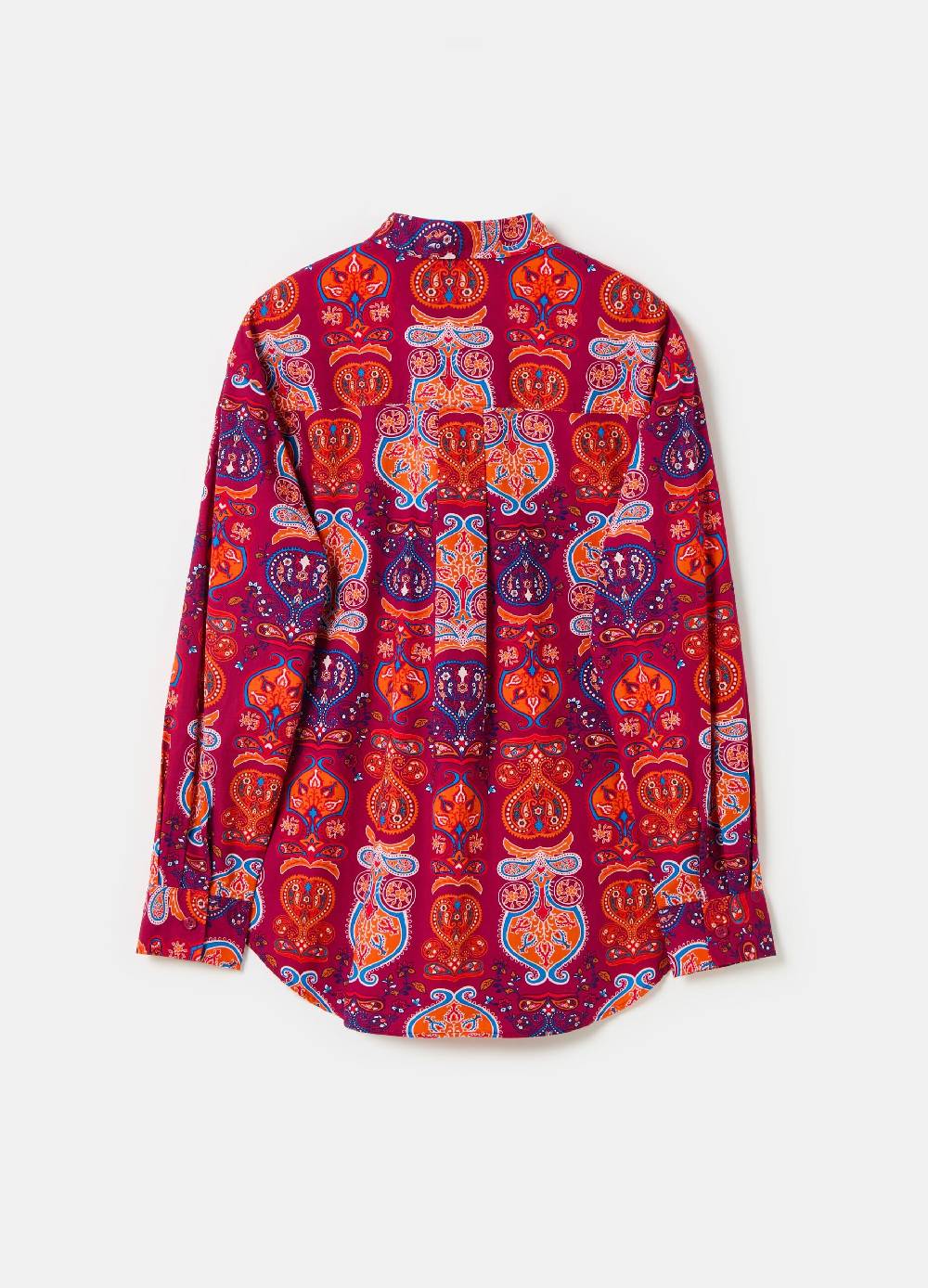 Ovs Camicia in cotone con stampa folk Discount Store per i nuovi prodotti