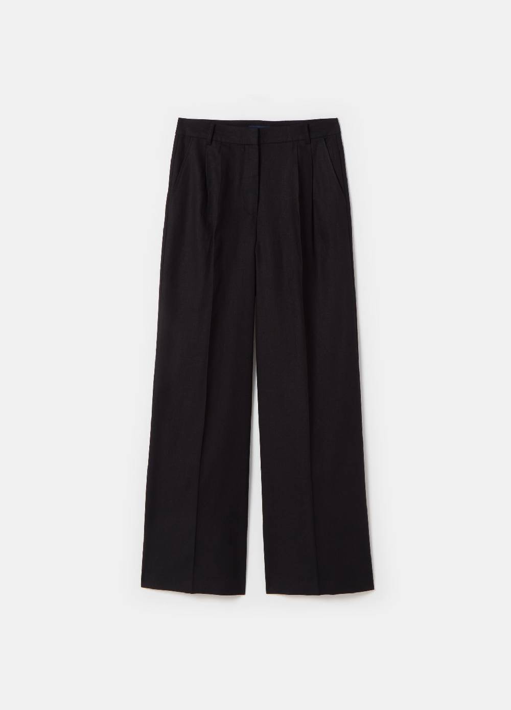 Ovs Pantaloni larghi in lino e viscosa Enormi sconti