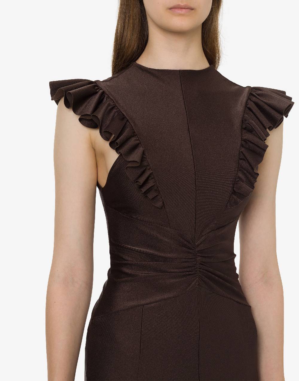 Philosophy Di Lorenzo Serafini Abito in lycra con ruches Convenienza