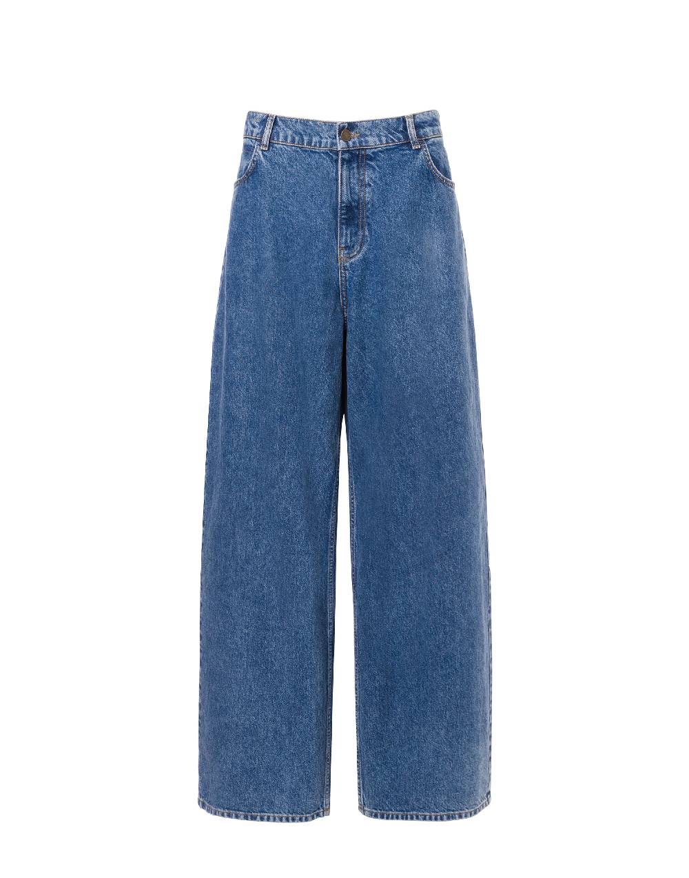 Philosophy Di Lorenzo Serafini Pantalone oversize in denim Pezzi Unici