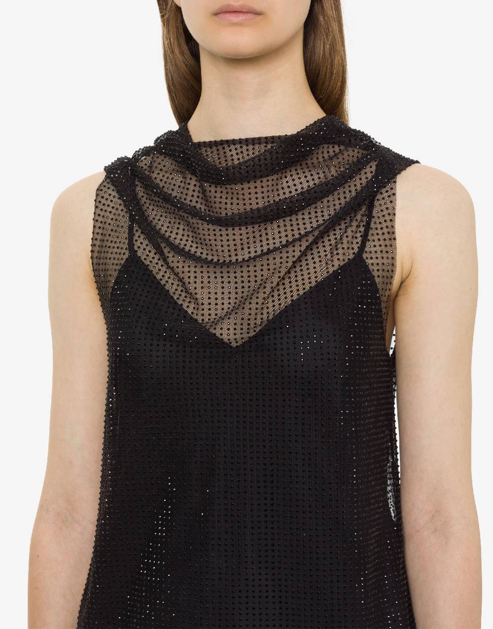 Philosophy Di Lorenzo Serafini Top in tulle con strass Hotsell