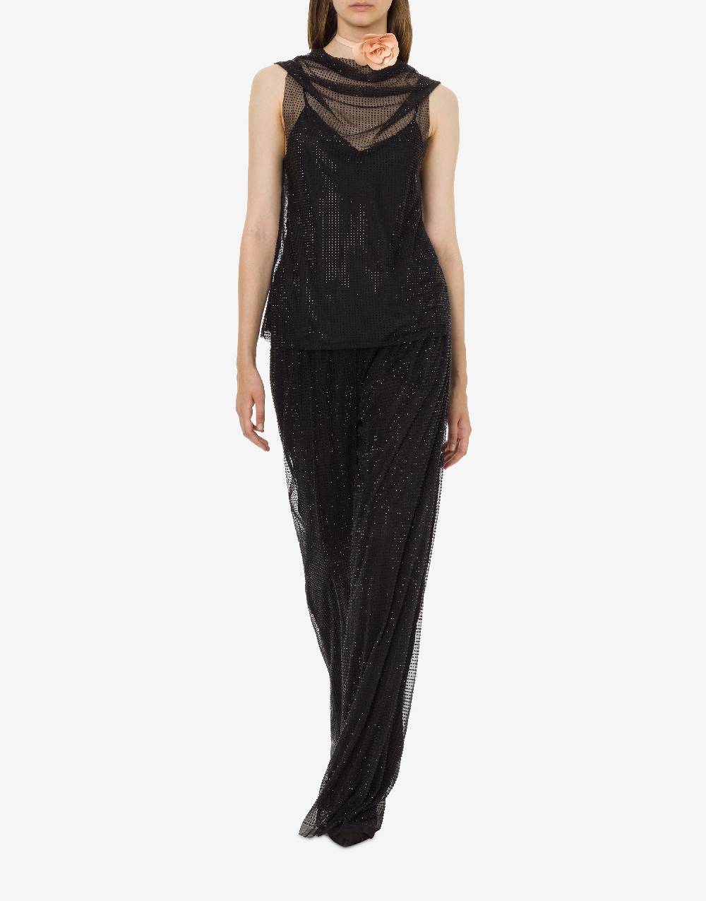 Philosophy Di Lorenzo Serafini Top in tulle con strass Hotsell