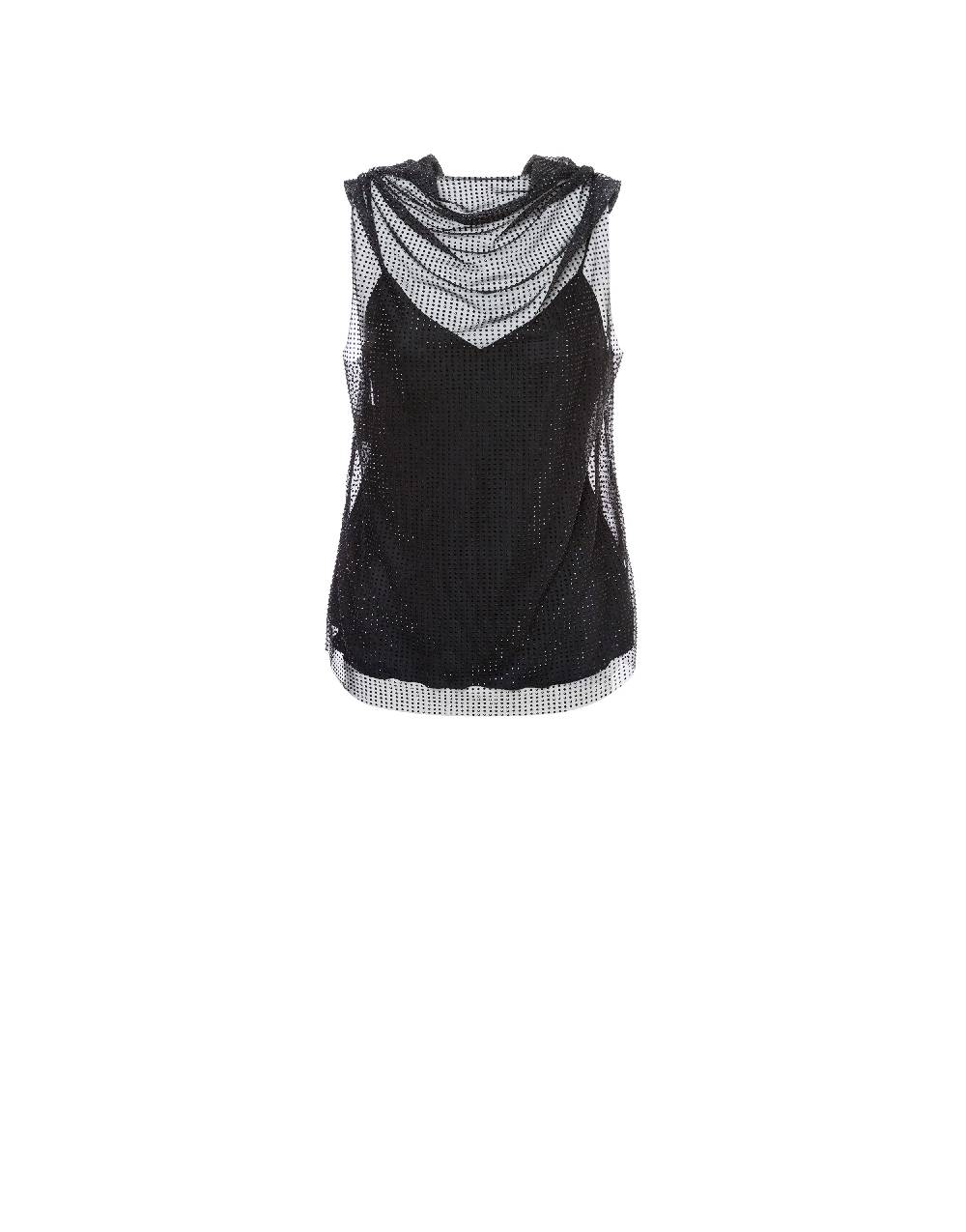 Philosophy Di Lorenzo Serafini Top in tulle con strass Hotsell