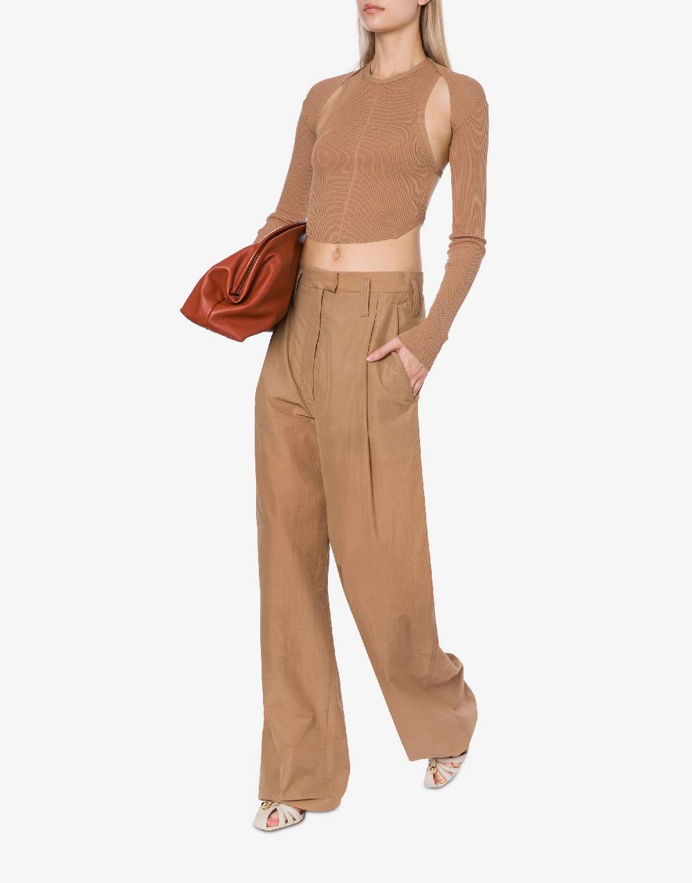 Philosophy Di Lorenzo Serafini Pantalone a vita bassa in nylon Promozione Limitata