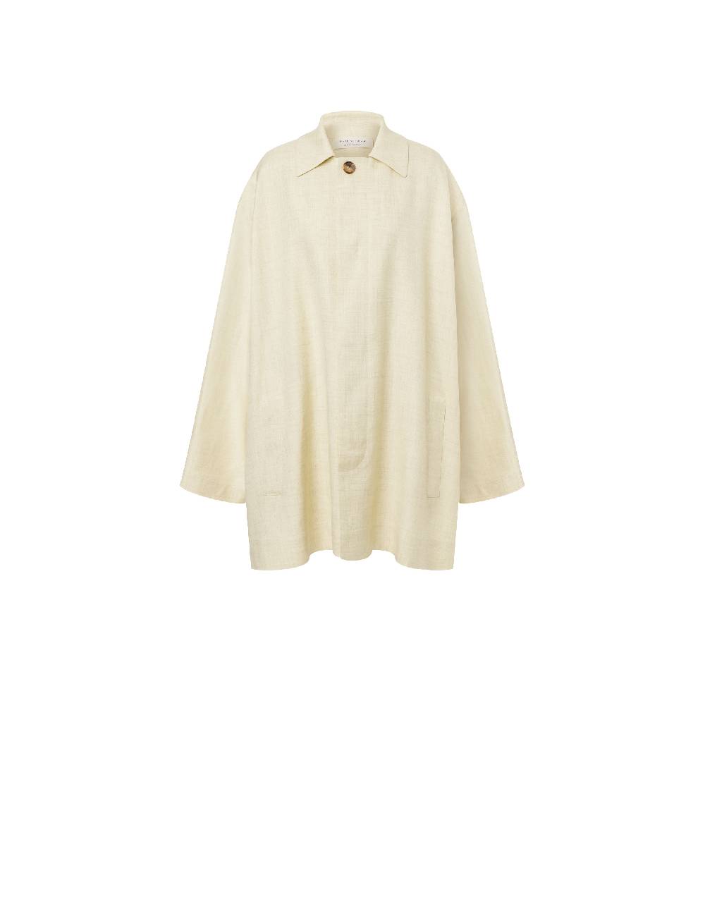 Philosophy Di Lorenzo Serafini Cappotto leggero in tela di misto lino Negozi Online