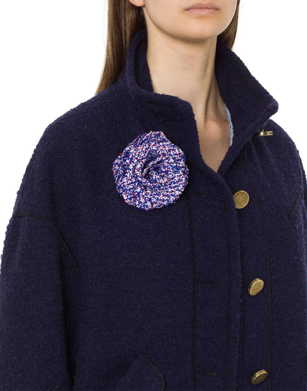 Philosophy Di Lorenzo Serafini Spilla bijoux fiore in bouclé Soddisfazione Garantita