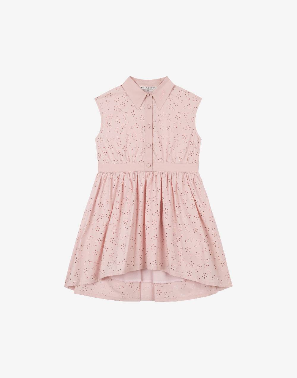 Philosophy Di Lorenzo Serafini Kids abito in cotone con motivo floreale Qualità Garantita