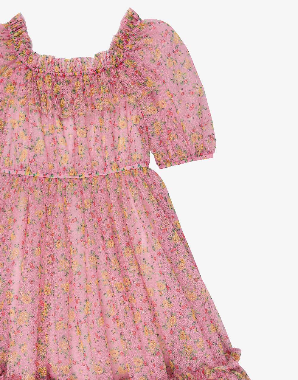 Philosophy Di Lorenzo Serafini Kids abito in tulle con stampa fiori Promozione Limitata