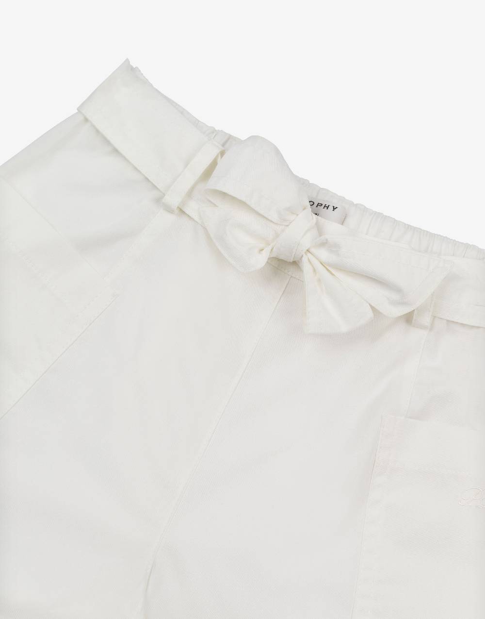 Philosophy Di Lorenzo Serafini Kids bermuda in cotone con fusciacca Esporta salva