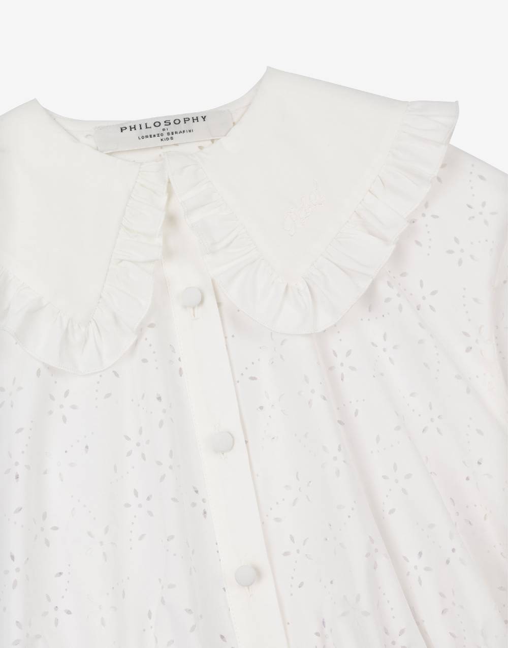 Philosophy Di Lorenzo Serafini Kids camicia in popeline con motivo floreale Sottocosto